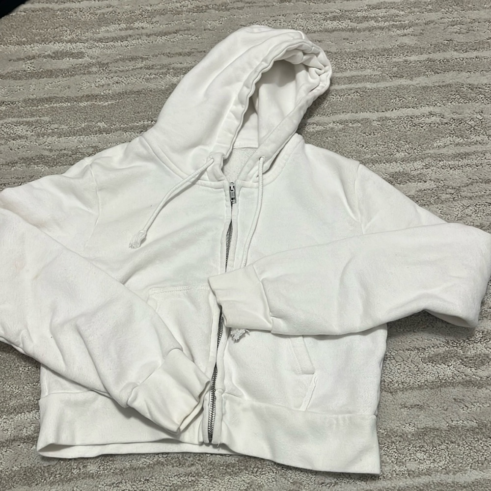 White John gault zip up hoodie